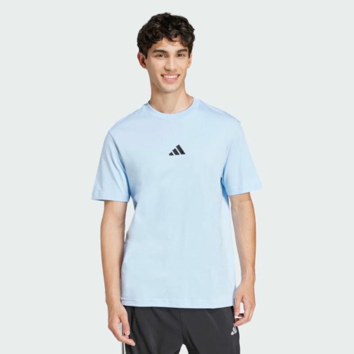 Image secondaire de T-shirt à manches courtes homme Adidas M SL SJ T JF1101 Bleu