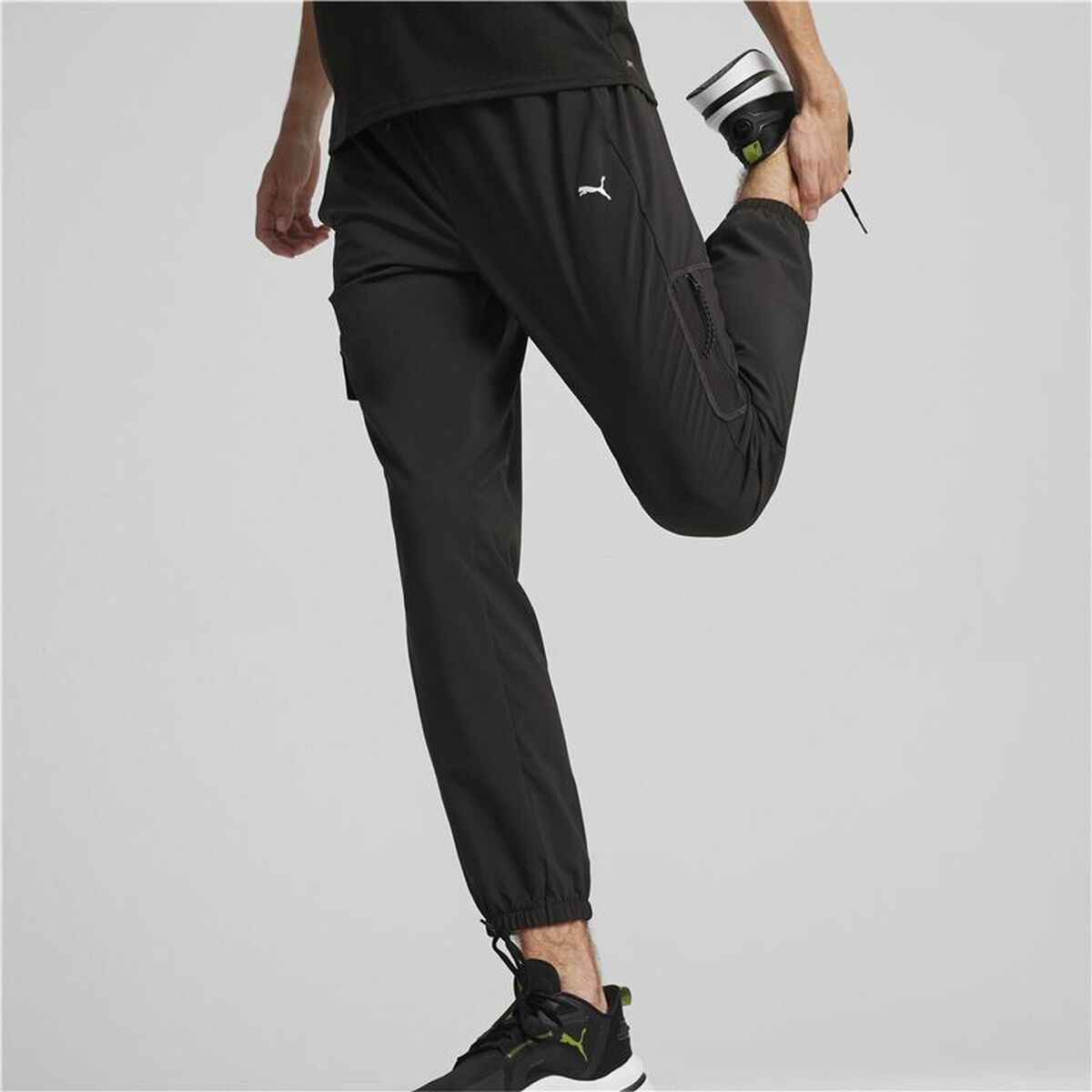 Image secondaire de Pantalon de Survêtement pour Adultes Puma Flex Woven Cargo Noir Homme