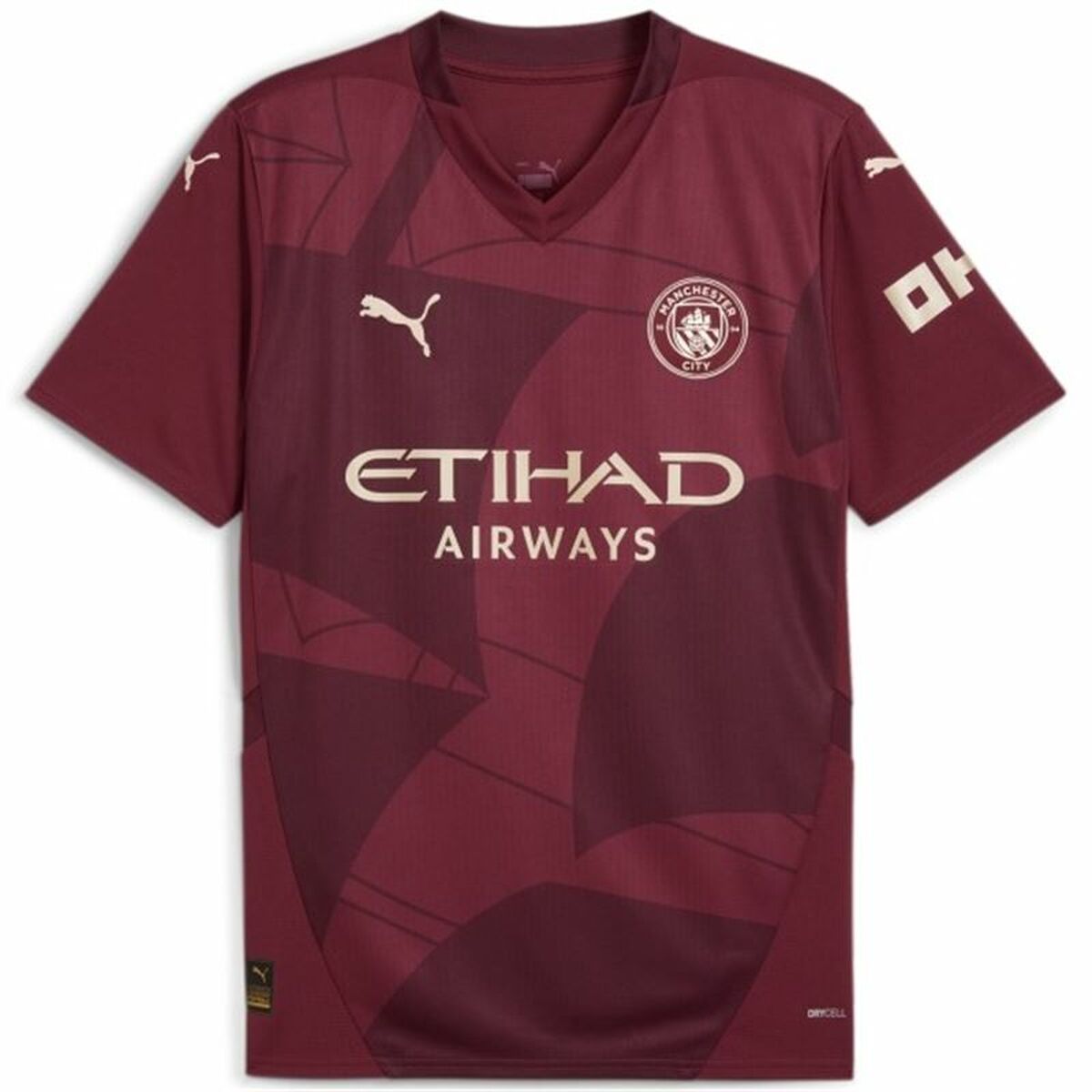 Maillot de Football à Manches Courtes pour Homme Puma Mcfc Third Jersey Replica