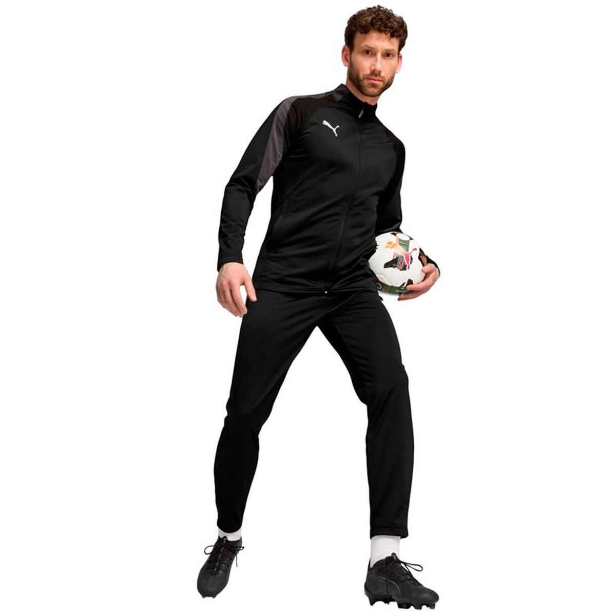 Trainingspak voor Volwassenen Puma Individualliga Zwart