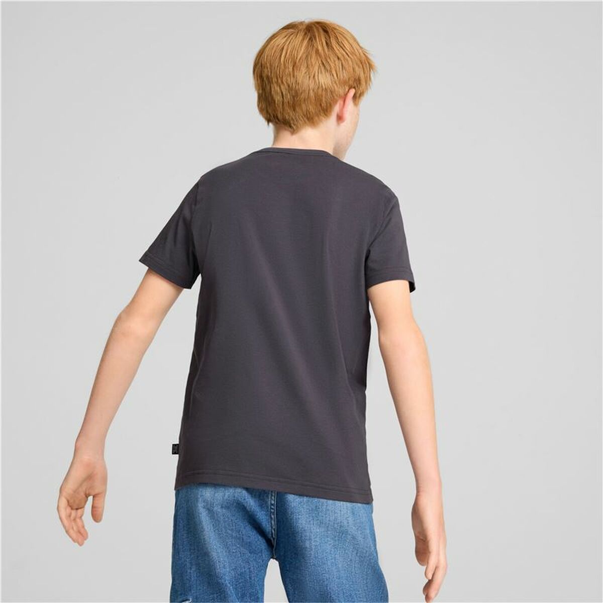 T-Shirt met Korte Mouwen voor kinderen Puma Paars