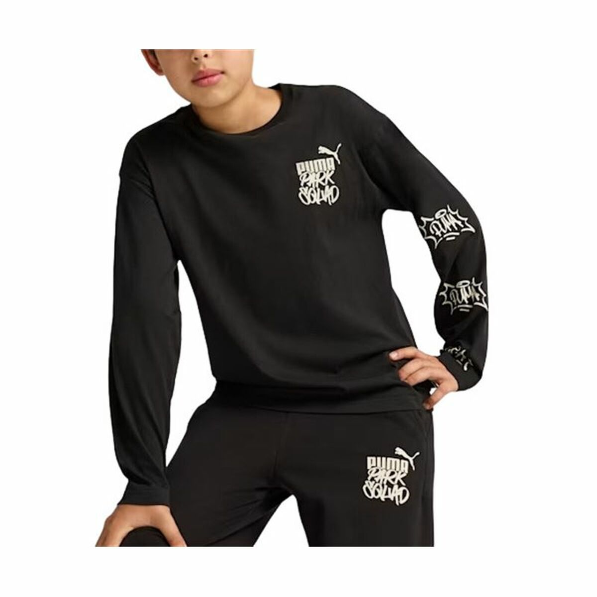 Childrens Long Sleeve T-Shirt Puma Essentials+ Mid 90S Ls