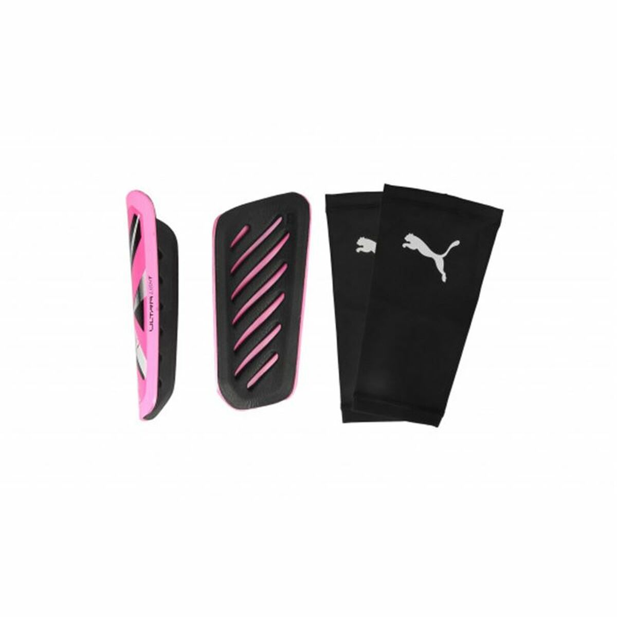 Voetbal Beenbeschermers Puma Ultra Light Sleeve Roze