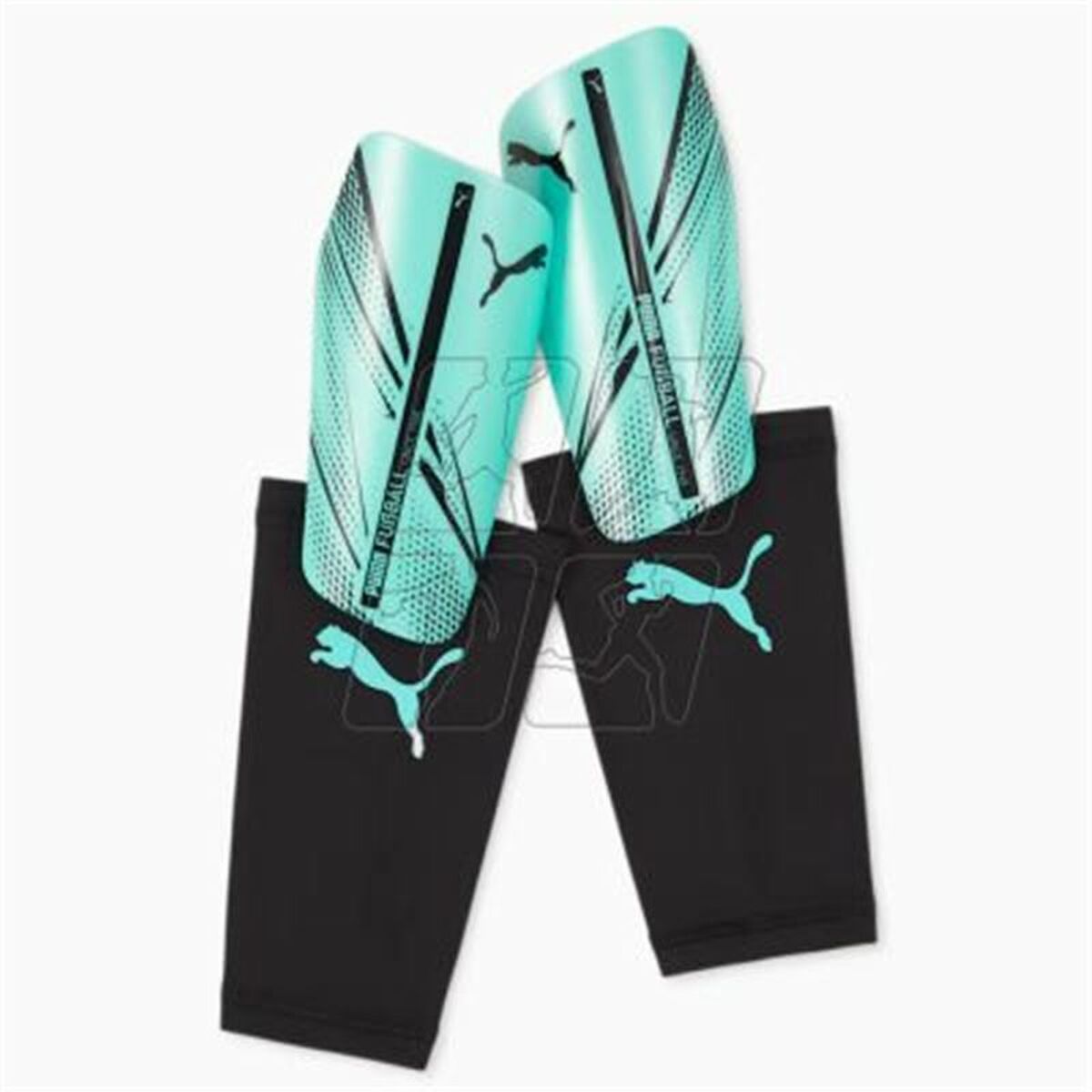 Protège-tibias de Football Puma Attacanto Sleeve Turquoise