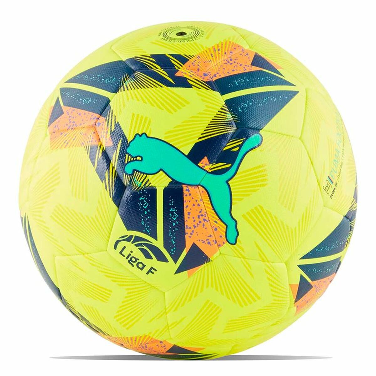 Ballon de Football Puma Orbita Liga F Hyb Jaune Taille 5