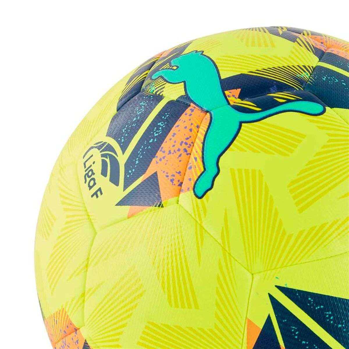 Image secondaire de Ballon de Football Puma Orbita Liga F Hyb Jaune Taille 5