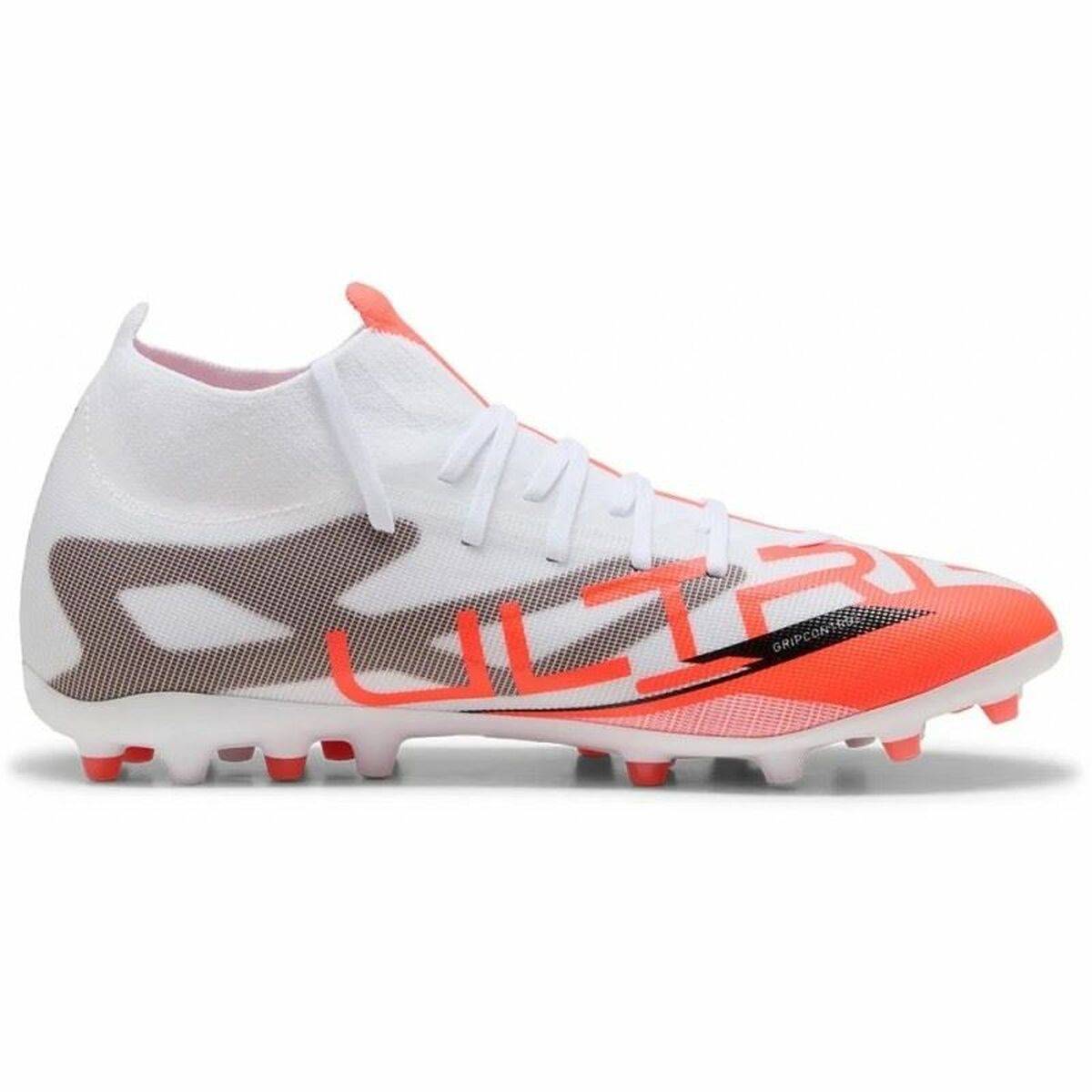 Chaussures de Football pour Adultes Puma Ultra 5 Match+ Mg Blanc