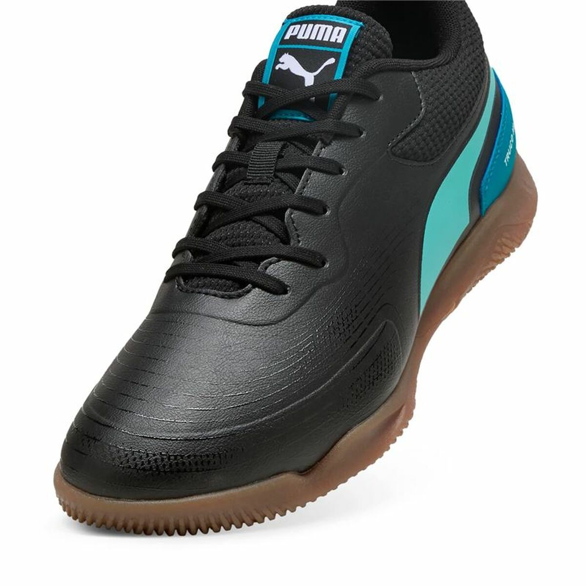 Volwassenen Zaalvoetbalschoenen Puma Truco III Zwart