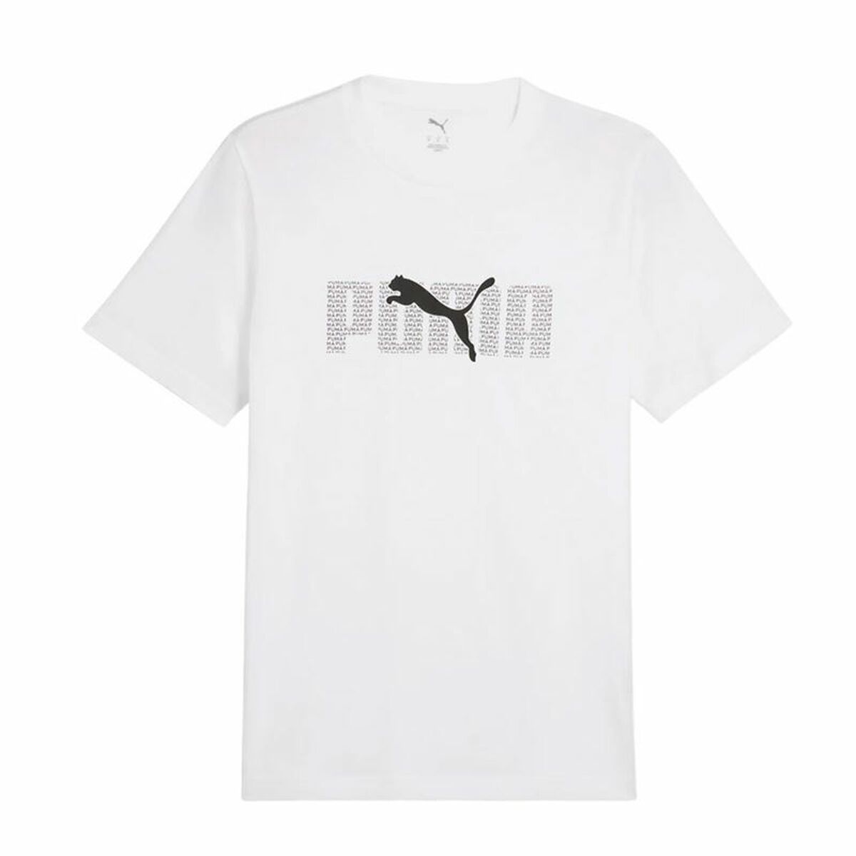 T-shirt à manches courtes homme Puma Essentials Blanc