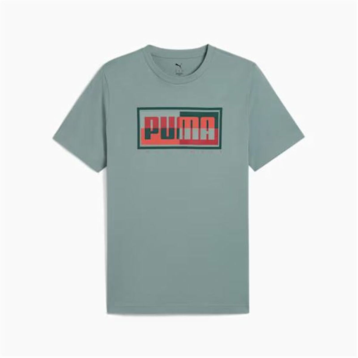 T-shirt à manches courtes homme Puma Graphics Bleu Vert