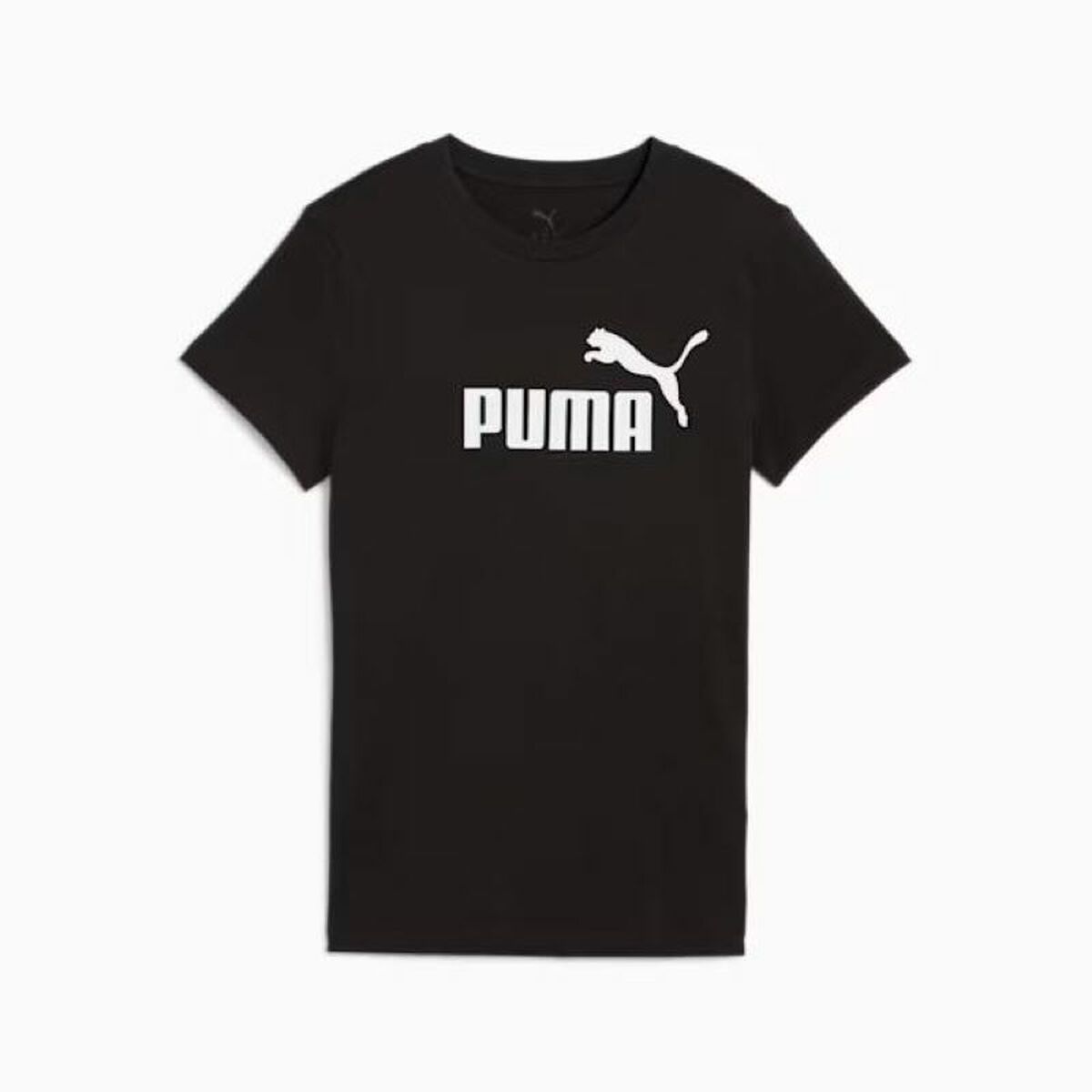 T-shirt à manches courtes femme Puma ESS No. 1 Logo Tee C/O 682370 01 Noir