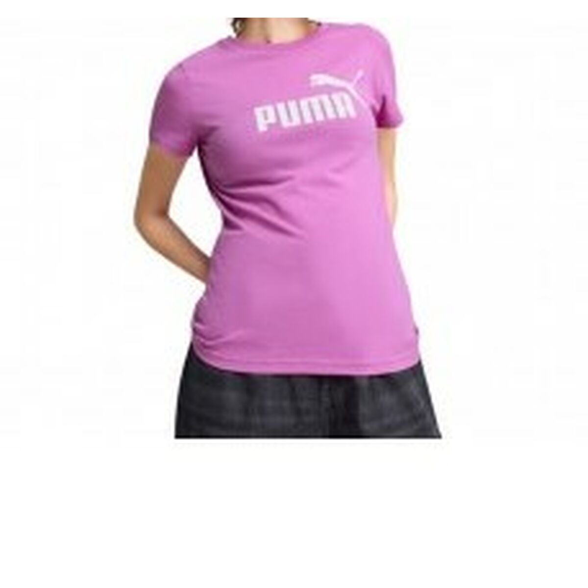 T-shirt à manches courtes femme Puma ESS No. 1 Logo Tee Rose