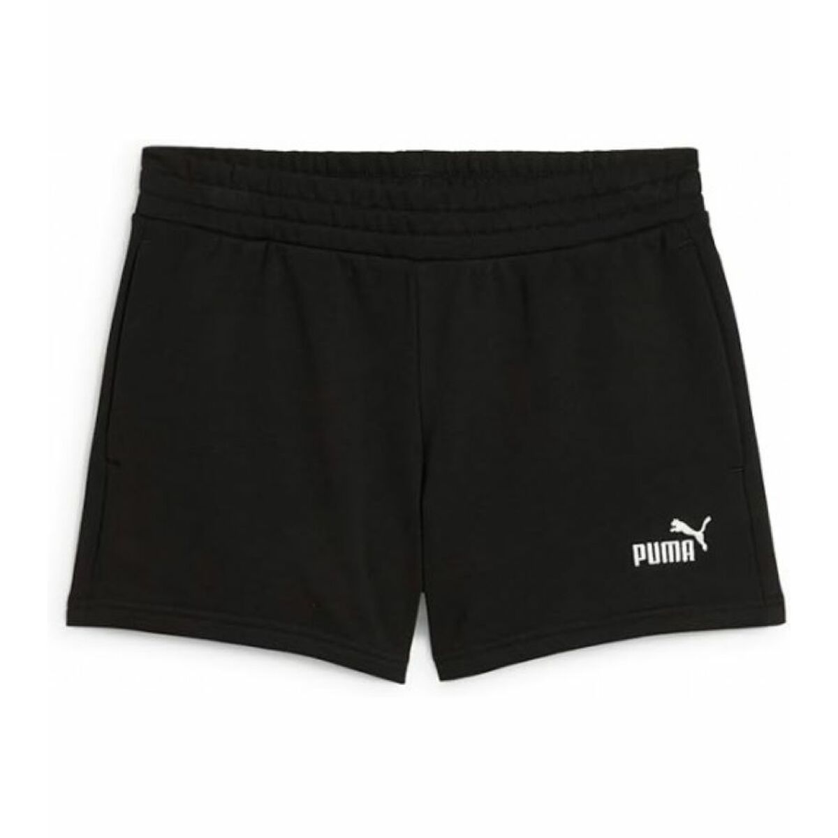 Short de Sport Puma ESS Small No. 1 Logo 4'' Shorts TR Noir