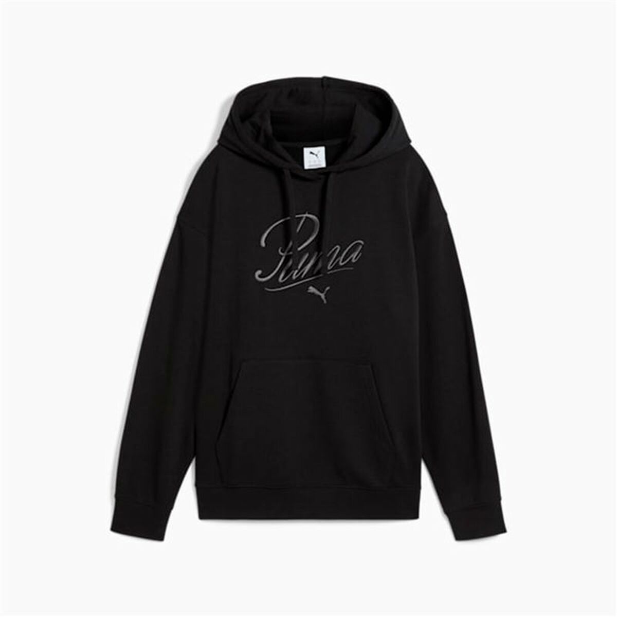 Image secondaire de Sweat à capuche femme Puma Puma Essentials Script Comfort H Noir