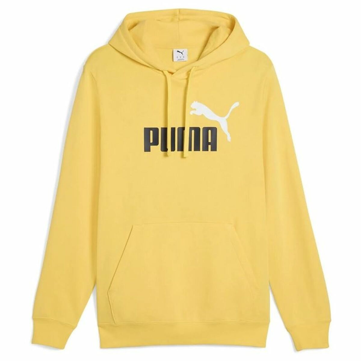 Sweat à capuche homme Puma Puma Essentials 2 Color No. 1 Lo Jaune