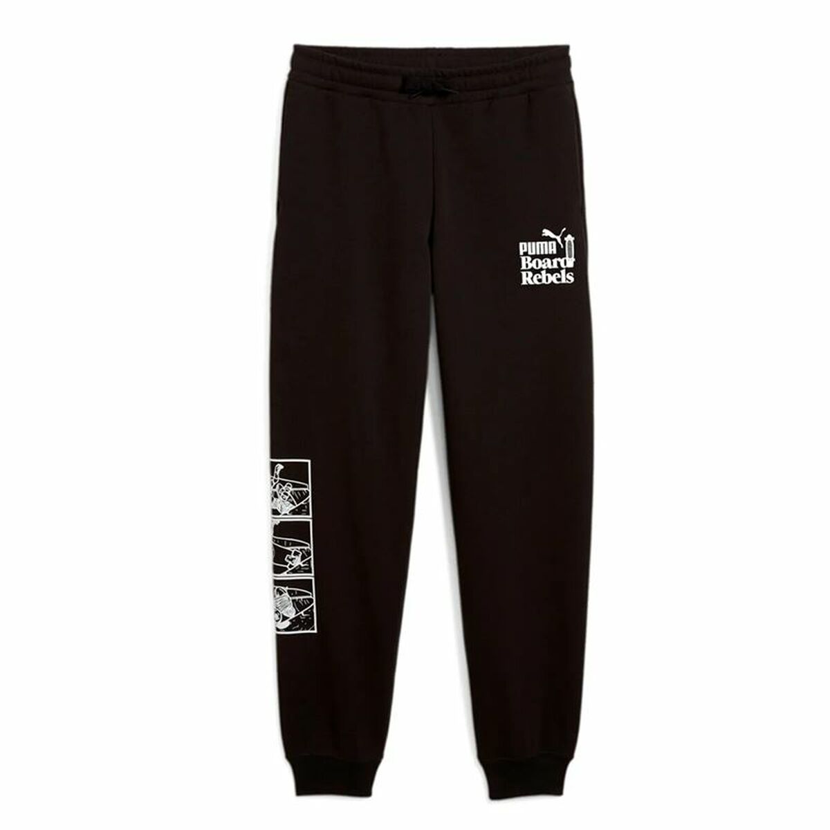 Pantalon de Sport pour Enfant Puma Mid90S Sweatpants Tr Noir