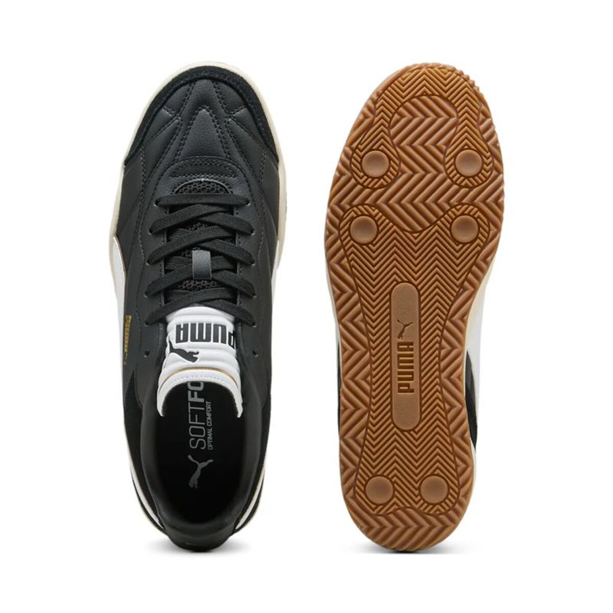 Casual Herensneakers Puma Tifosi SD Zwart