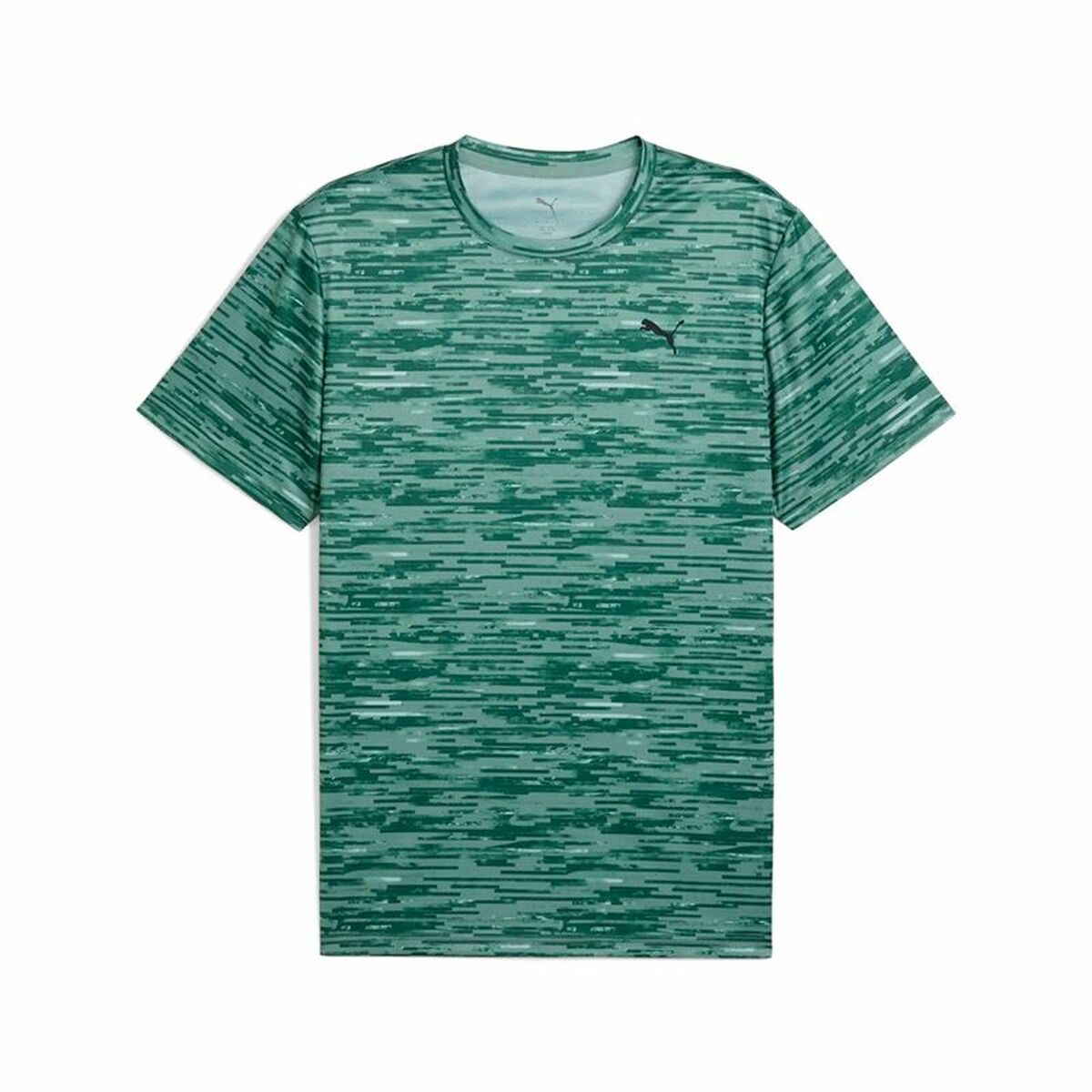 T-shirt à manches courtes homme Puma Tad Essentials Bleu Vert