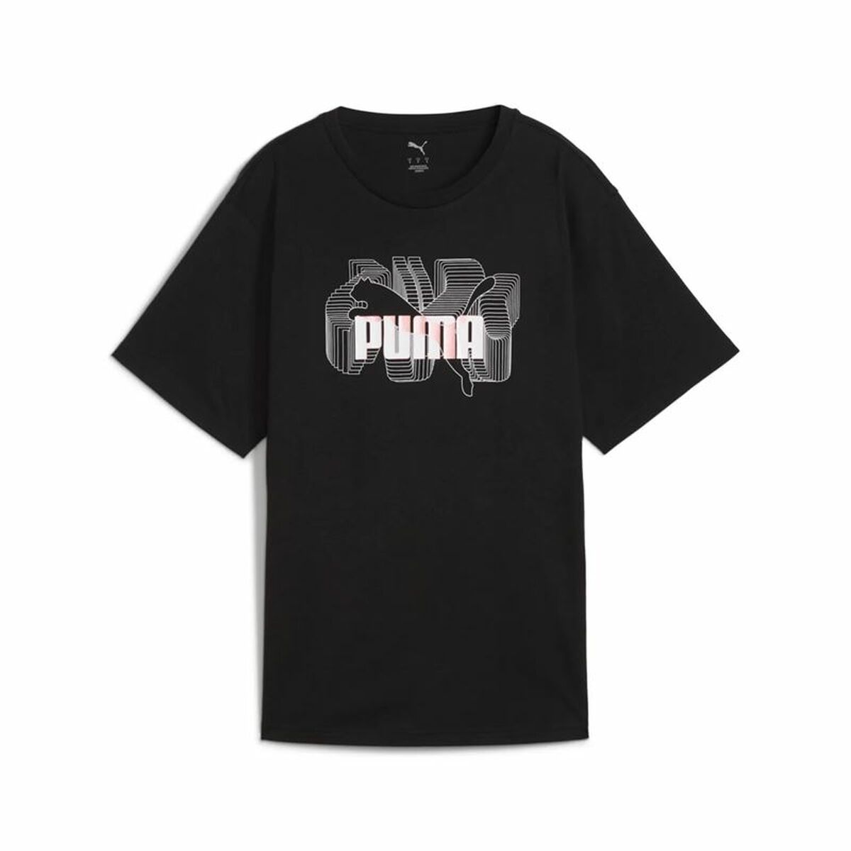 T-shirt à manches courtes femme Puma Graphics Stacked