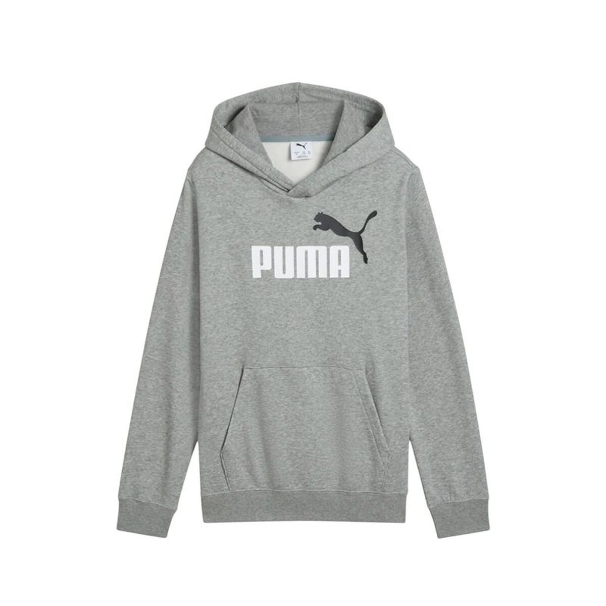 Kinderhoodie Puma Essentials 2 Color No.1 Grijs