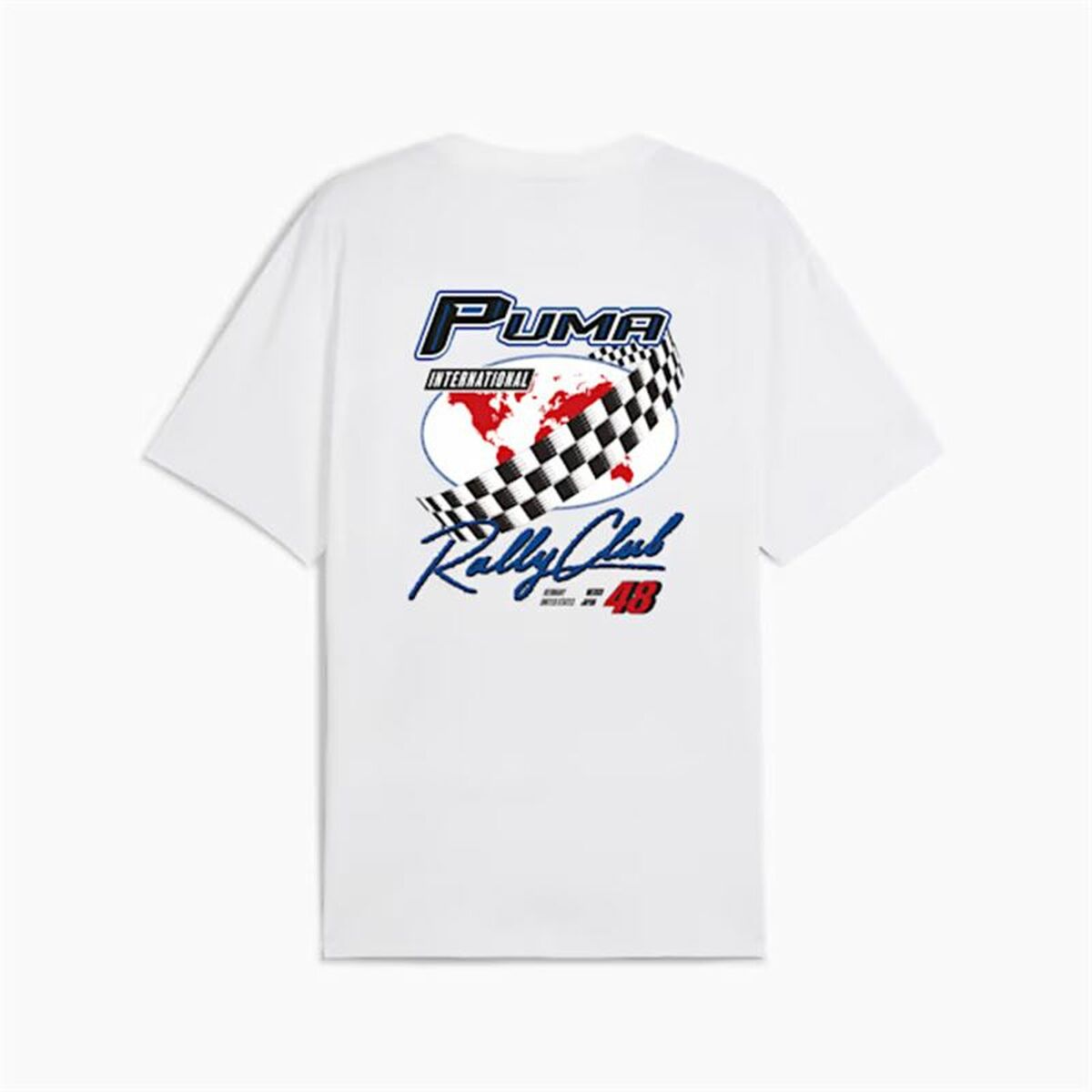 Image secondaire de T-shirt à manches courtes homme Puma Graphics Moto Flag Blanc