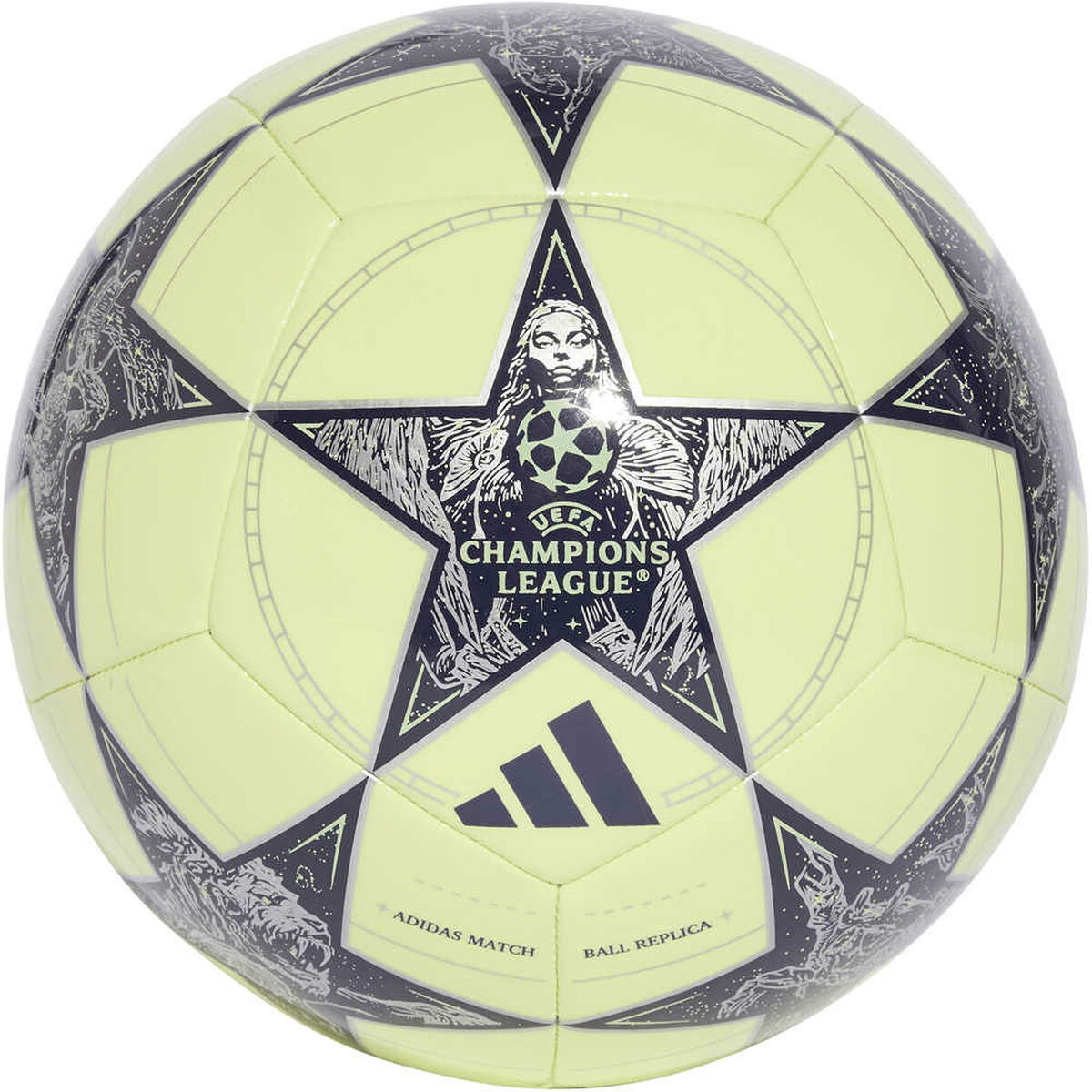 Ballon de Football Adidas UCL RM CLB JN7307 Vert tendre Taille 5