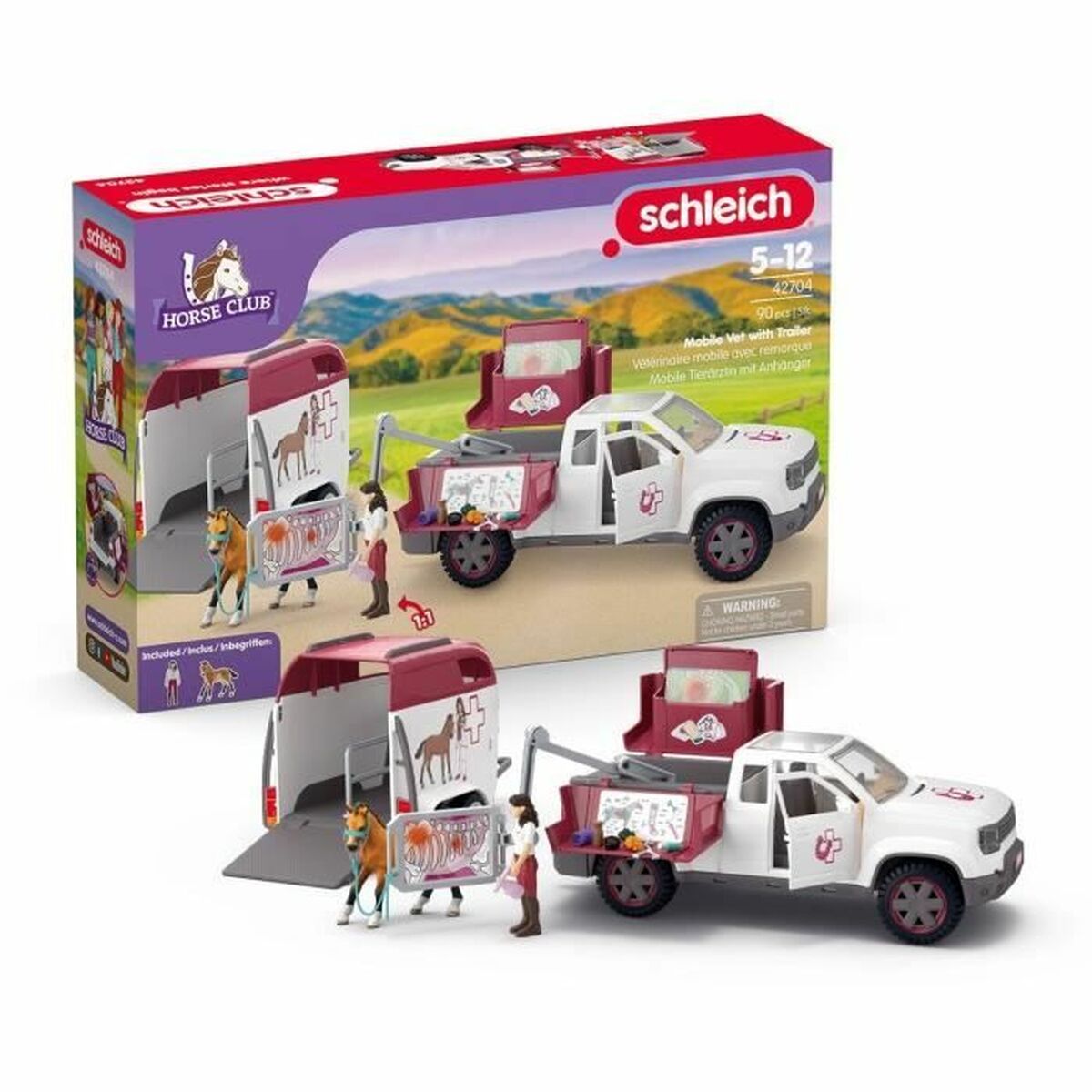 Εικόνες σε δράση Schleich 42704 Horse Club Zώα
