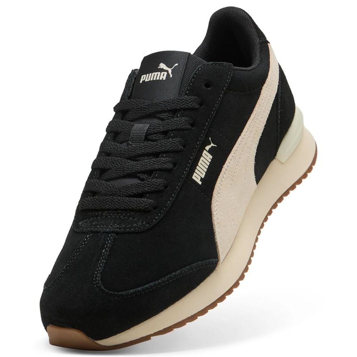 Casual Herensneakers Puma R78 Wind Sd Zwart