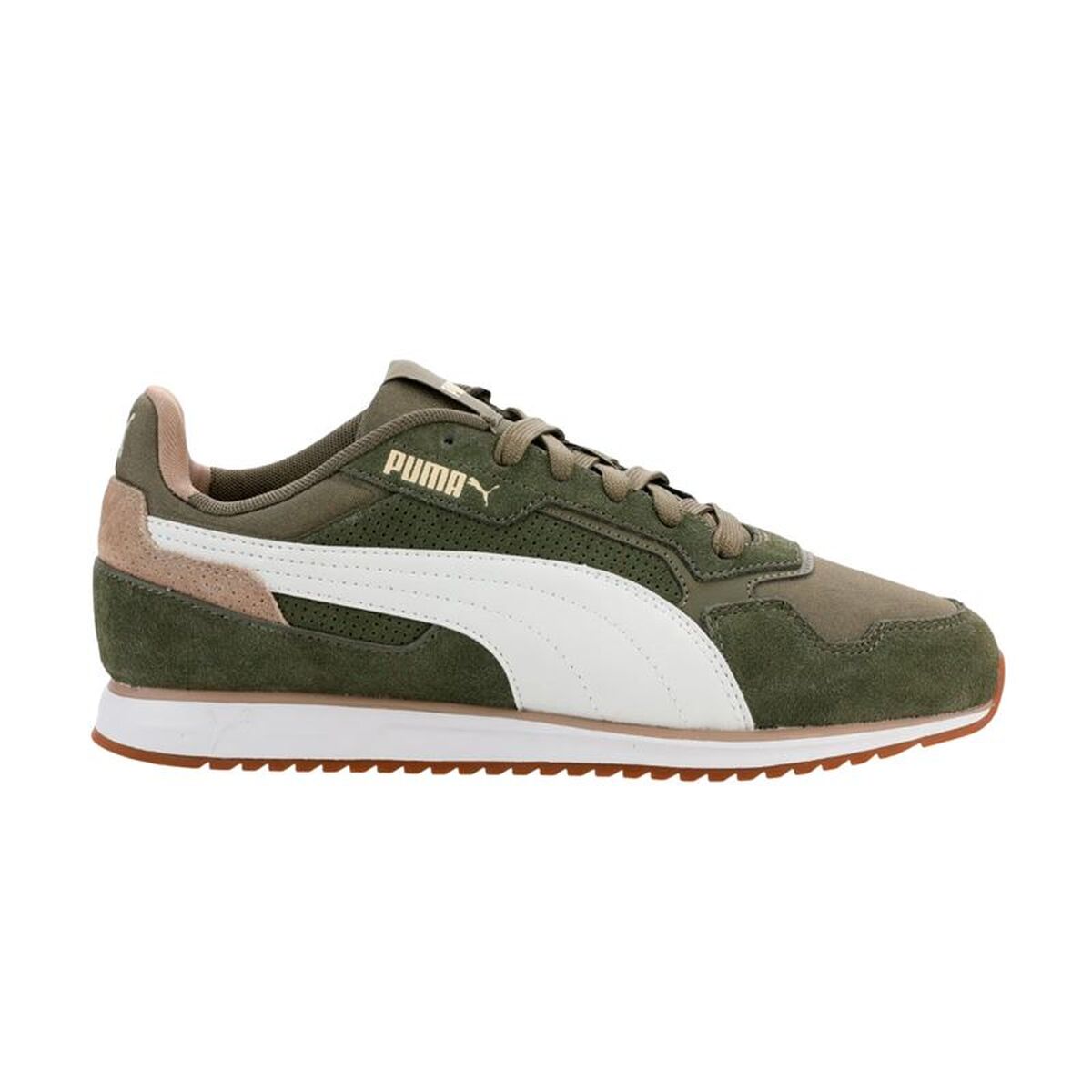 Casual Herensneakers Puma Softride St Miler Sd Olijf