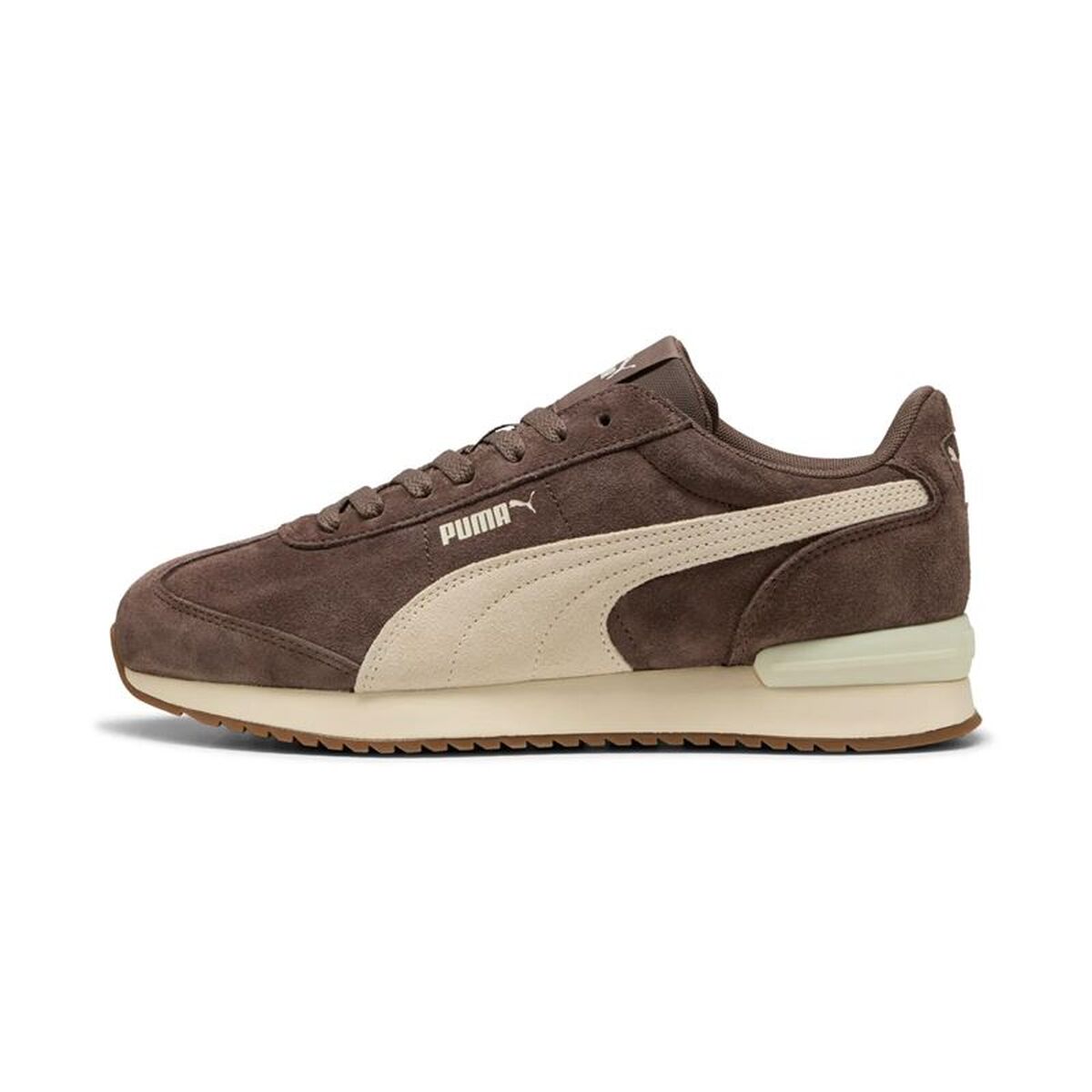 Casual Herensneakers Puma R78 Wind Sd Bruin