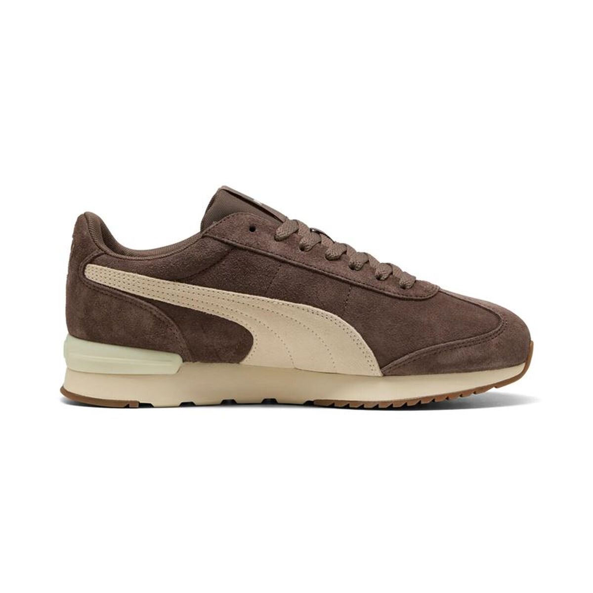 Casual Herensneakers Puma R78 Wind Sd Bruin