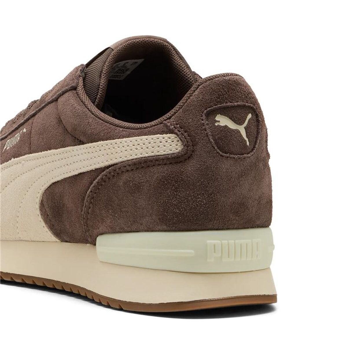 Casual Herensneakers Puma R78 Wind Sd Bruin