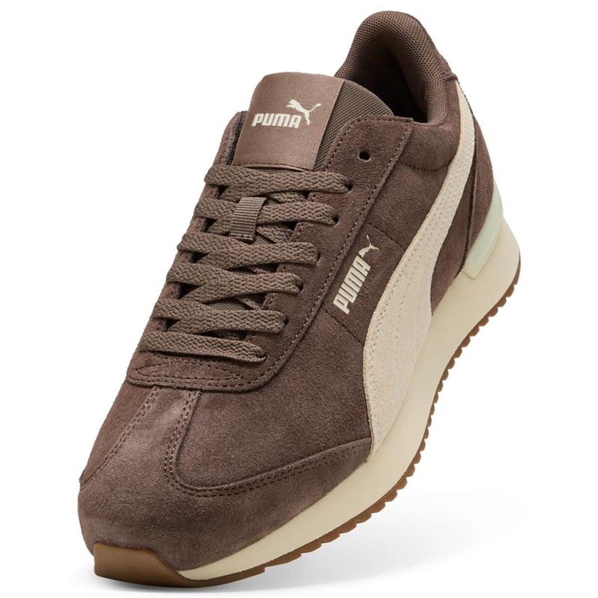 Casual Herensneakers Puma R78 Wind Sd Bruin