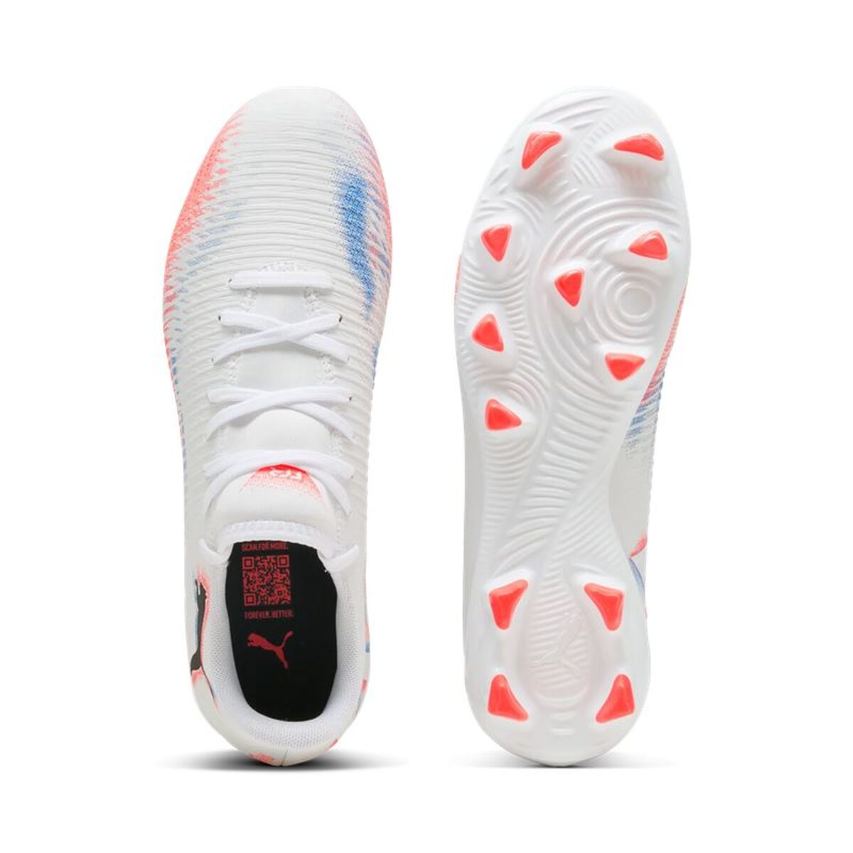 Voetbalschoenen Volwassenen Puma Future 8 Play Fg/Ag Wit