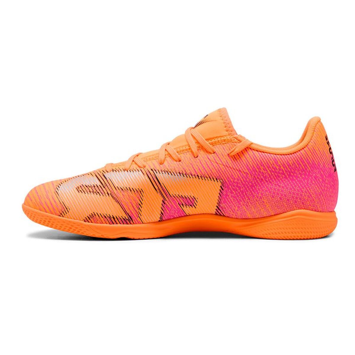 Volwassenen Zaalvoetbalschoenen Puma Future 8 Play IHeat Fire Oranje