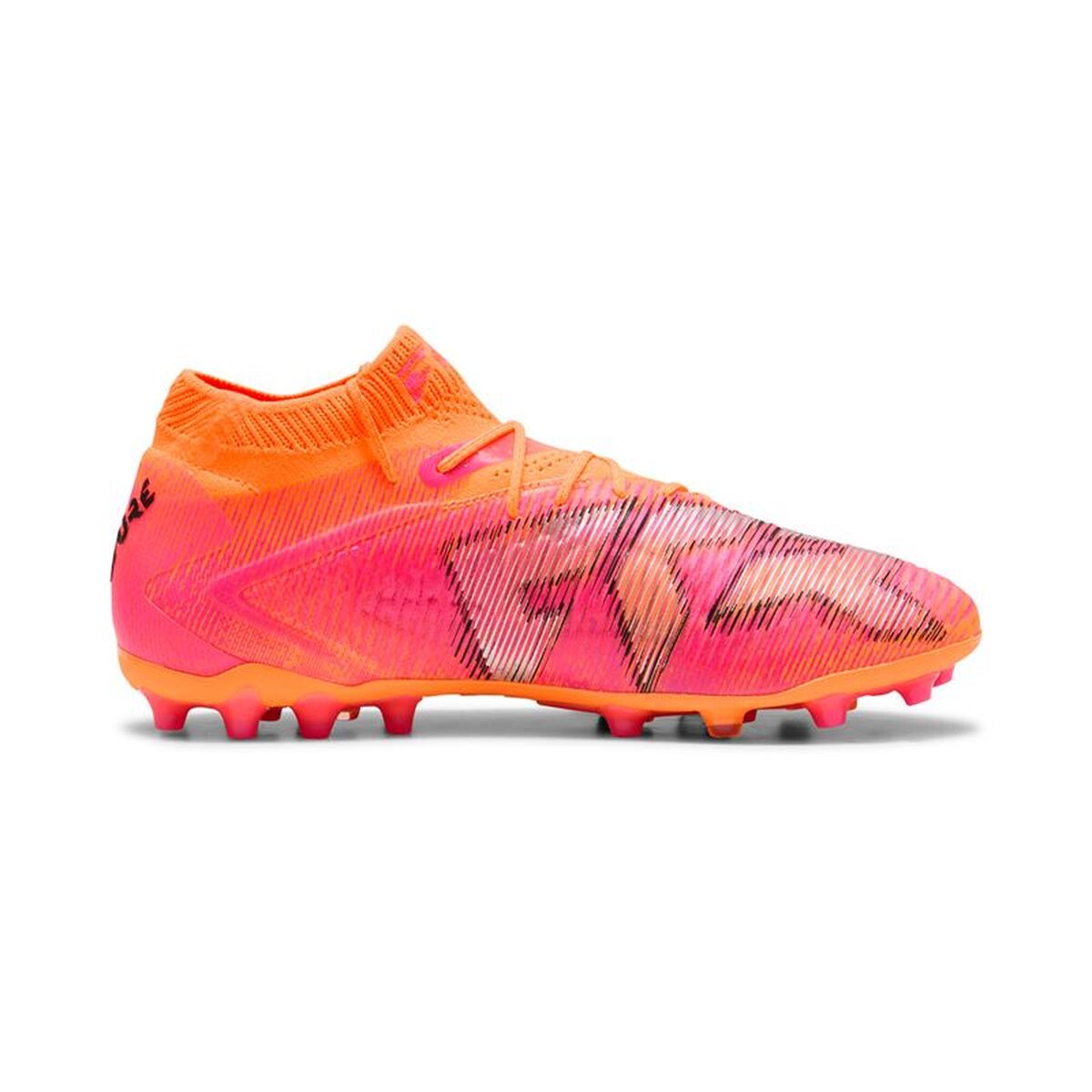 Voetbalschoenen Volwassenen Puma Future 8 Ultimate Mg Heat Fire Oranje