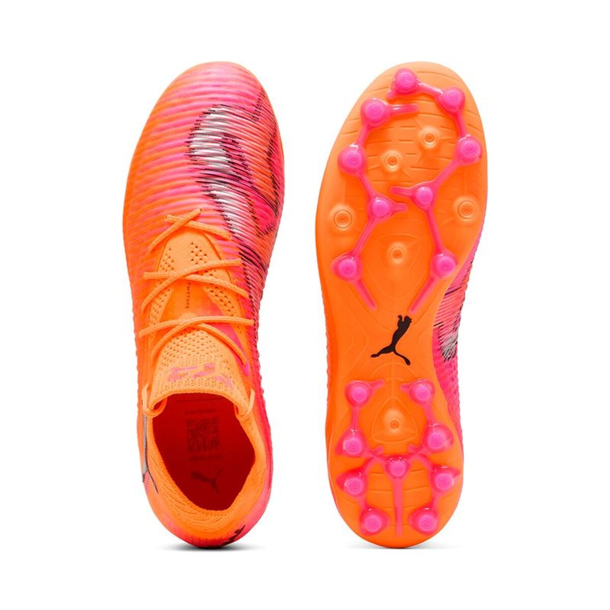 Voetbalschoenen Volwassenen Puma Future 8 Ultimate Mg Heat Fire Oranje