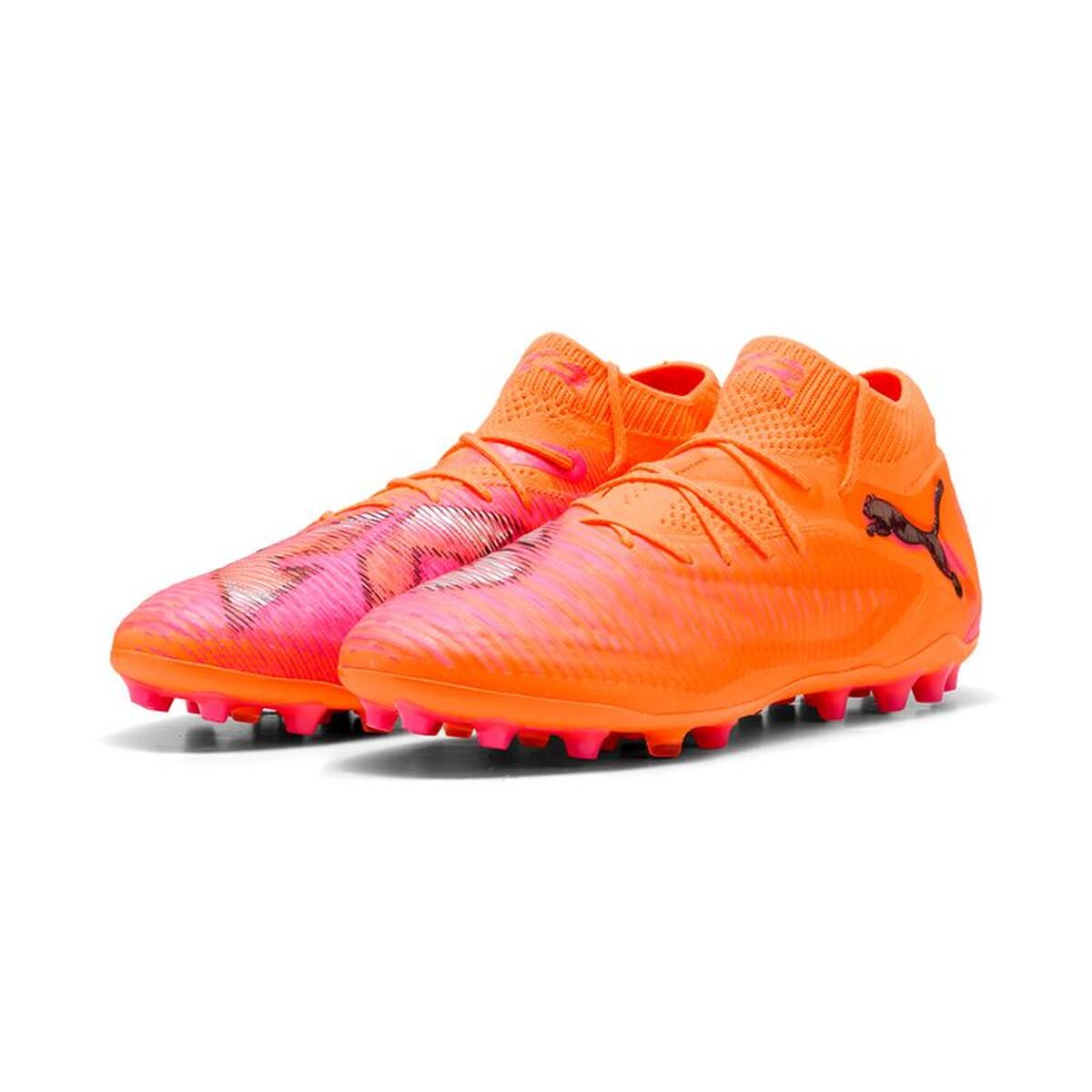 Voetbalschoenen Volwassenen Puma Future 8 Ultimate Mg Heat Fire Oranje