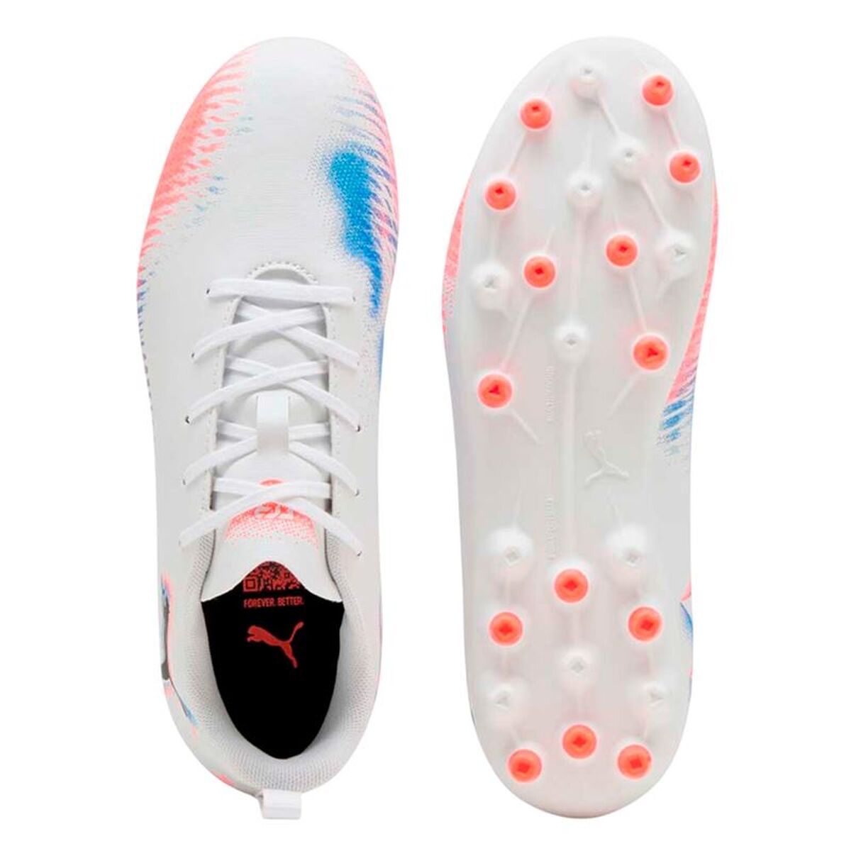 Kinder Voetbalschoenen Puma Future 8 Play Mg Wit