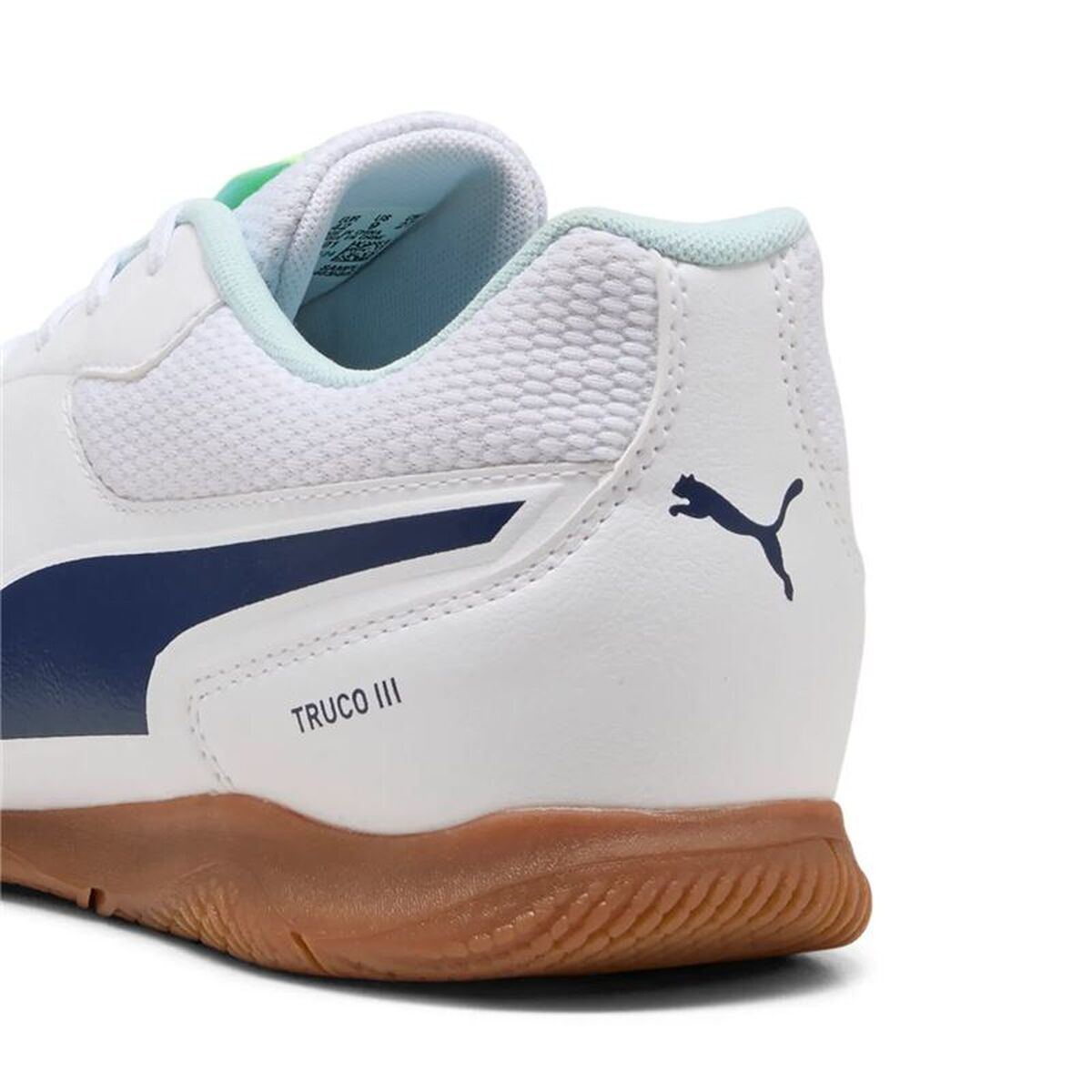 Volwassenen Zaalvoetbalschoenen Puma Truco III Wit