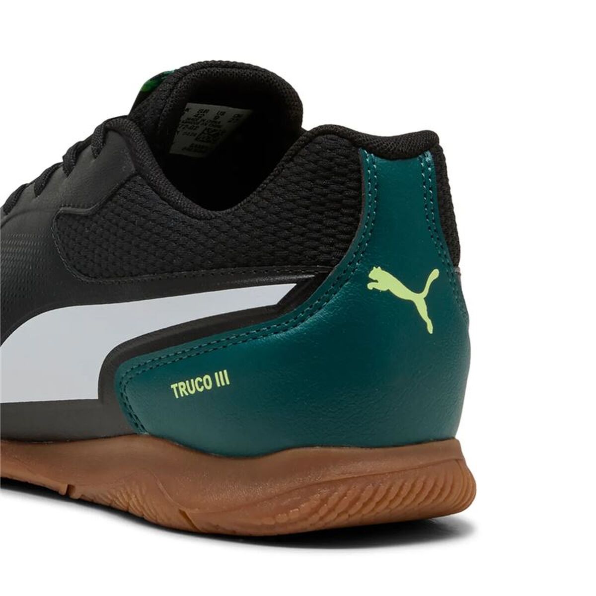 Volwassenen Zaalvoetbalschoenen Puma Truco III Zwart