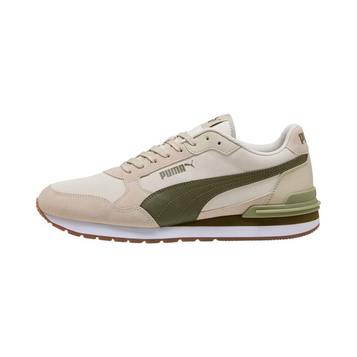 Casual Herensneakers Puma St Runner V4 Sd Beige