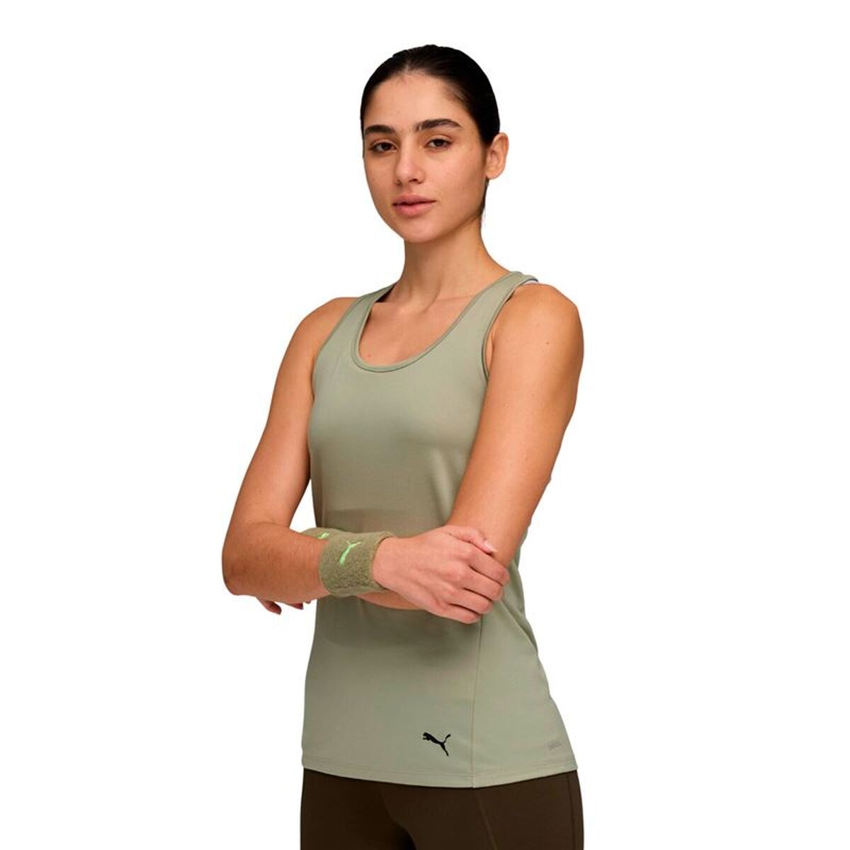 Women’s Sleeveless T-shirt Puma Essentialsential Race Fitness