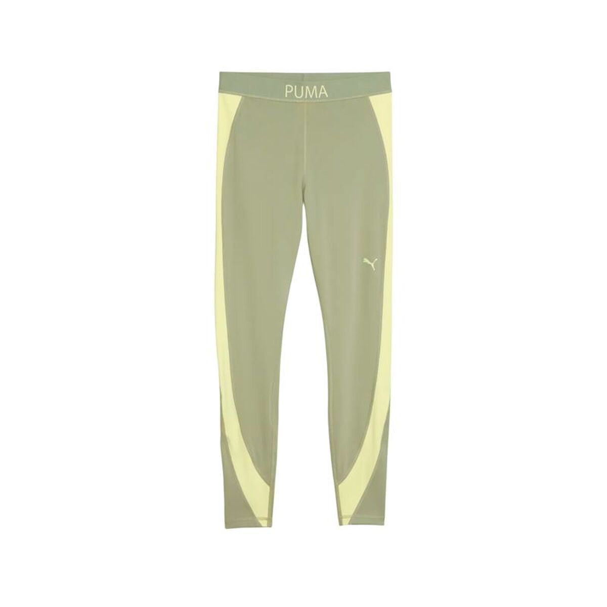 Sportleggings voor Dames Puma W Strong Olijf