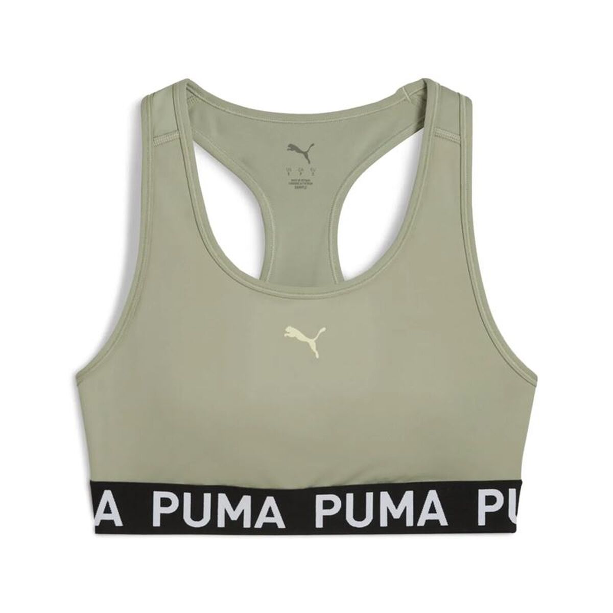 Sportbeha Puma 4Keeps Elastic Olijf