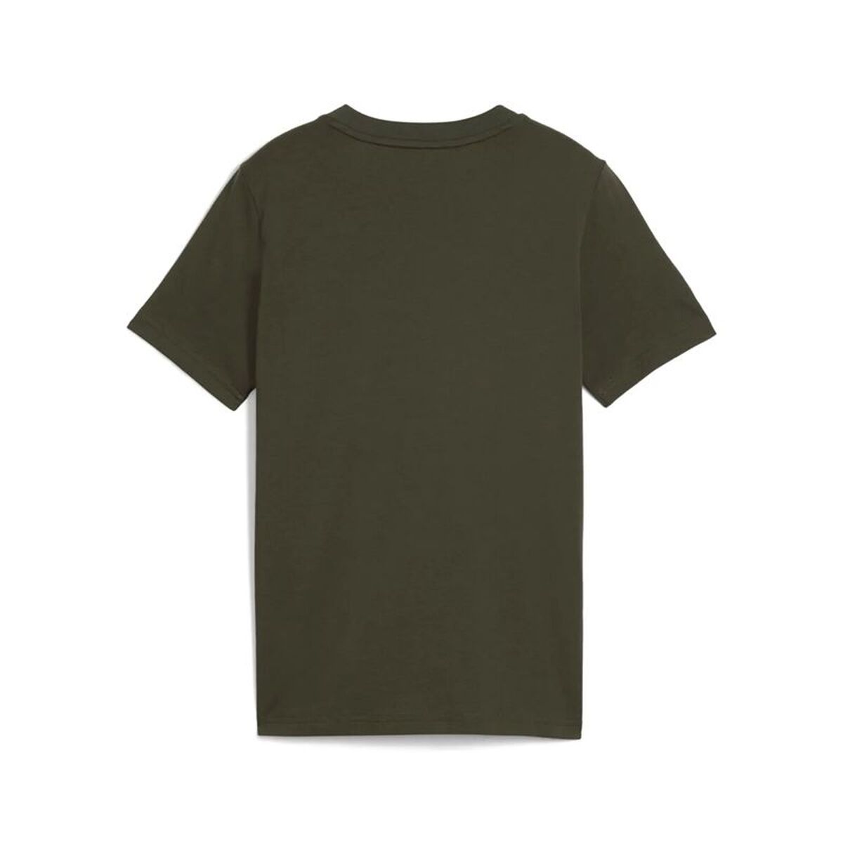 Child’s Short Sleeve T-Shirt Puma Essentials 2 Color No.1 Log Olive