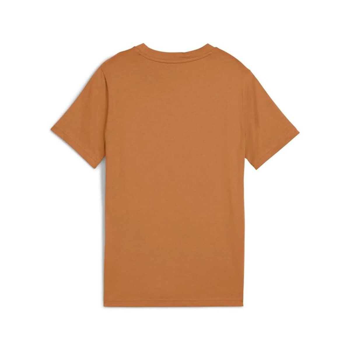 Child’s Short Sleeve T-Shirt Puma Essentials 2 Color Caramel