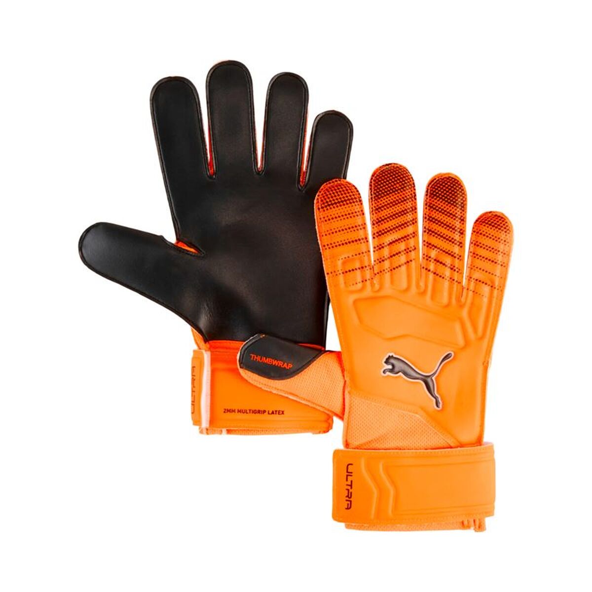Keeperhandschoenen Puma Ultra Play Rc Zwart Oranje Volwassenen