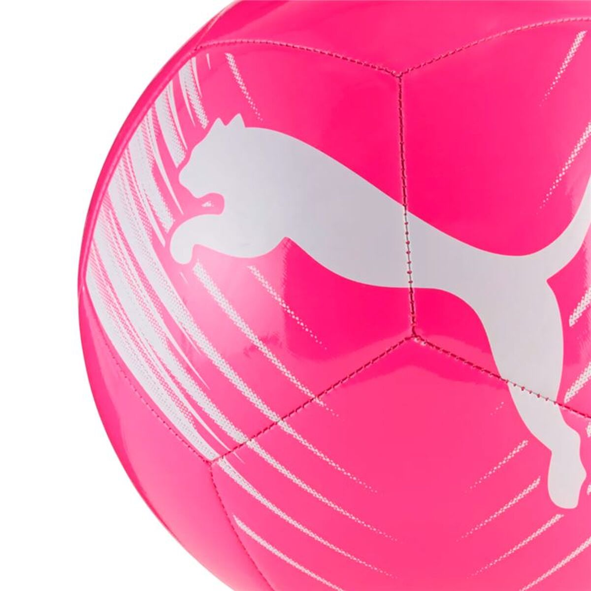 Football Puma Attacanto Graphic BaRavish Wh Size 5 White 5