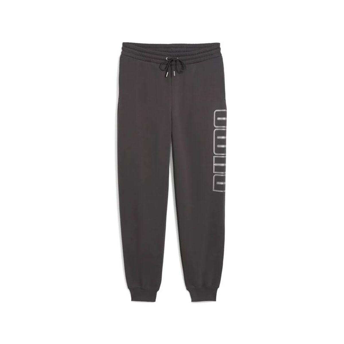 Lange sportbroek Puma Maximal Metallic Swe Grijs Mannen